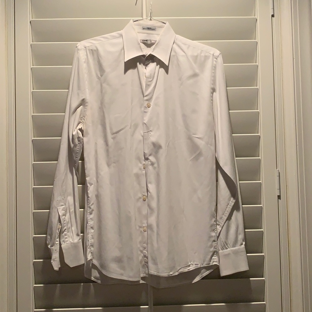 Express Dress Shirt - fitted - white